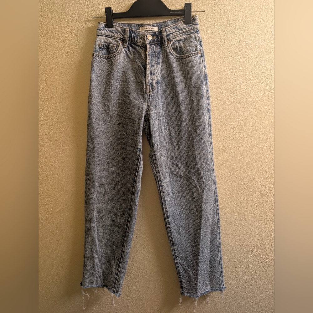 PacSun Light Blue Straight Leg Ankle Jeans